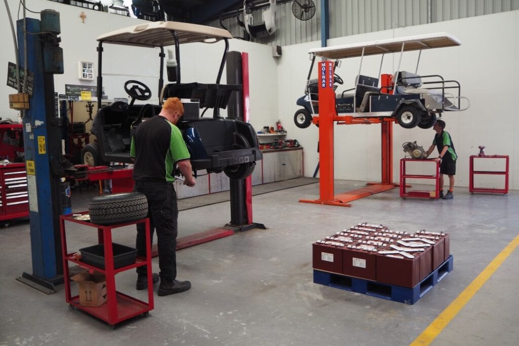 Servicing Golf Car Solutions